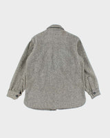 Vintage 70's Woolrich Heavyweight Wool Button Up Shirt - M