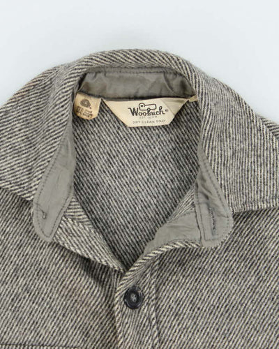 Vintage 70's Woolrich Heavyweight Wool Button Up Shirt - M