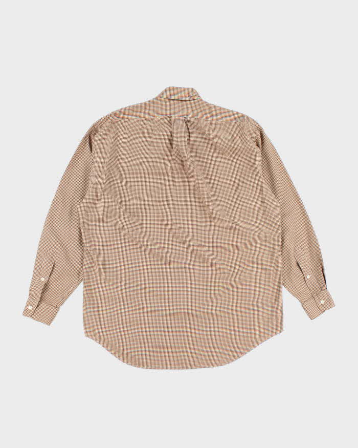 Vintage 90's Ralph Lauren Check Button Up Shirt - M