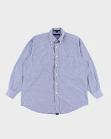 Vintage 2000's Tommy Hilfiger Check Button Up Shirt - XL