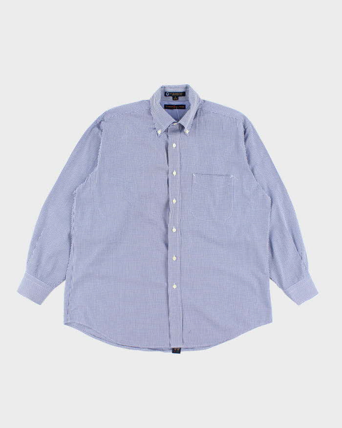 Vintage 2000's Tommy Hilfiger Check Button Up Shirt - XL