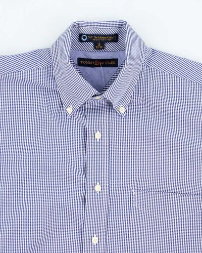 Vintage 2000's Tommy Hilfiger Check Button Up Shirt - XL