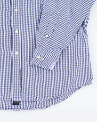 Vintage 2000's Tommy Hilfiger Check Button Up Shirt - XL