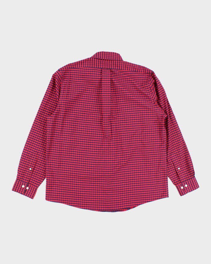 Vintage 90's Brooks Brothers Check Button Up Shirt - L