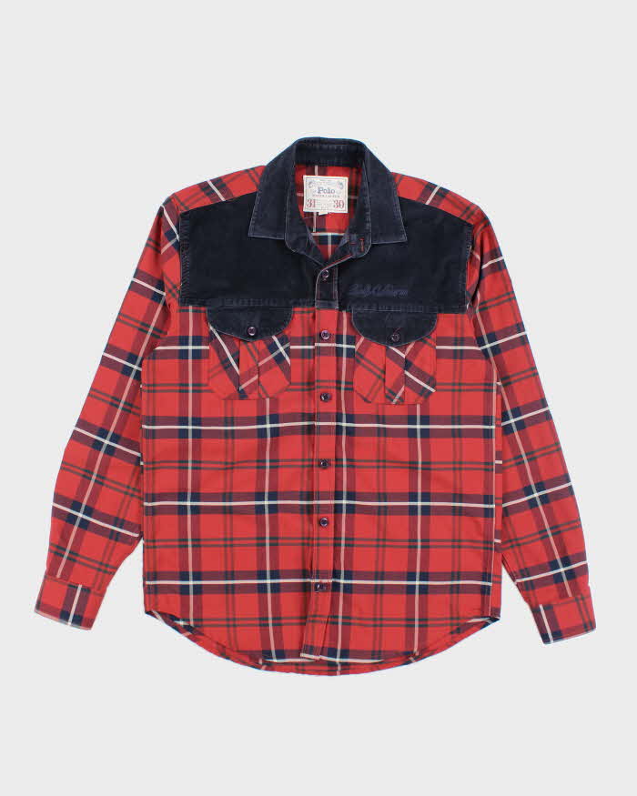 Vintage 2000's Ralph Lauren Western Style Button Up Shirt - XL