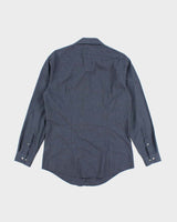 Vintage Y2K DKNY Slim Fit Plain Button Up Shirt - L