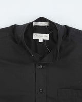Vintage 90's Christian Dior Short Collar Button Up Shirt - L