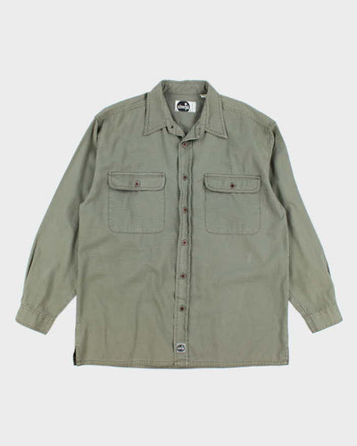 Vintage 90's Levi's Silver Tab Heavyweight Button Up Shirt - L