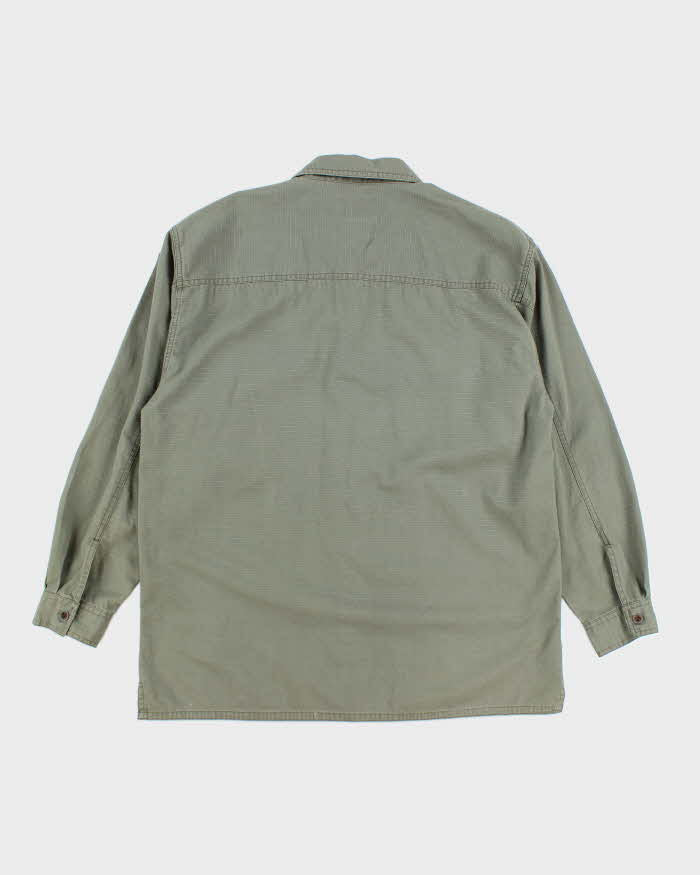 Vintage 90's Levi's Silver Tab Heavyweight Button Up Shirt - L