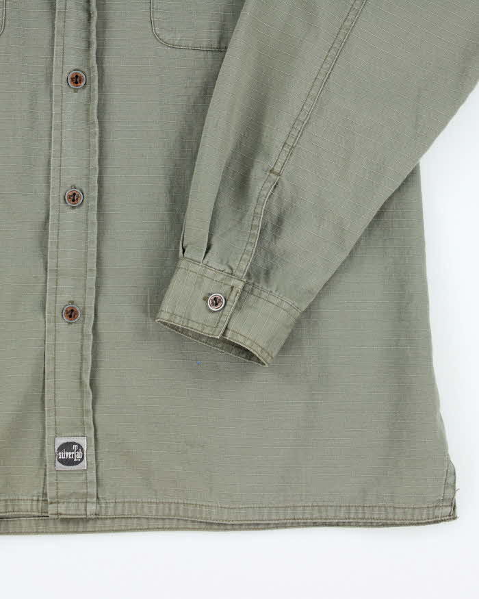Vintage 90's Levi's Silver Tab Heavyweight Button Up Shirt - L