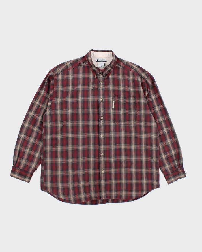 Vintage 2000's Columbia Oversized Flannel Shirt - XL