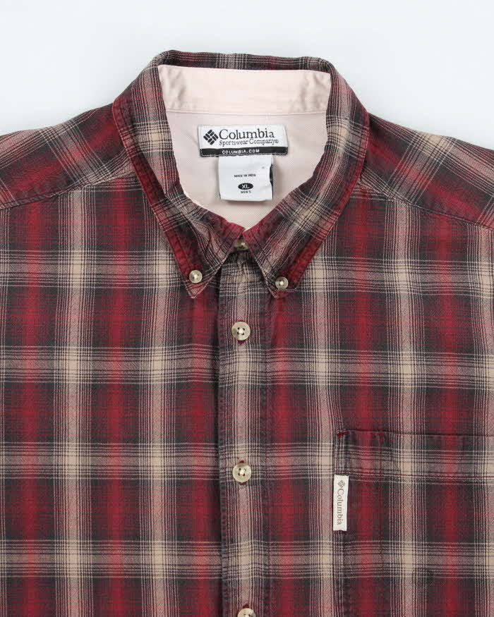 Vintage 2000's Columbia Oversized Flannel Shirt - XL