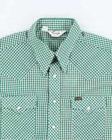 Vintage 80's Wrangler Snap Button Western Shirt - XL