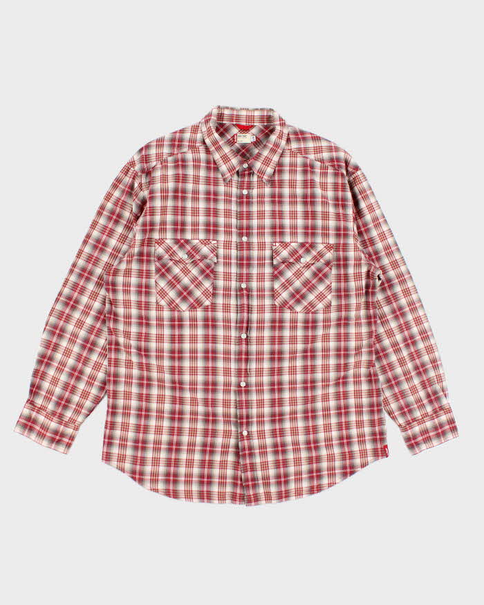Vintage 90's Levi's Snap Button Western Shirt - L