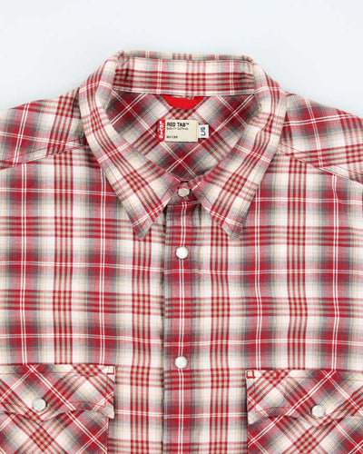 Vintage 90's Levi's Snap Button Western Shirt - L