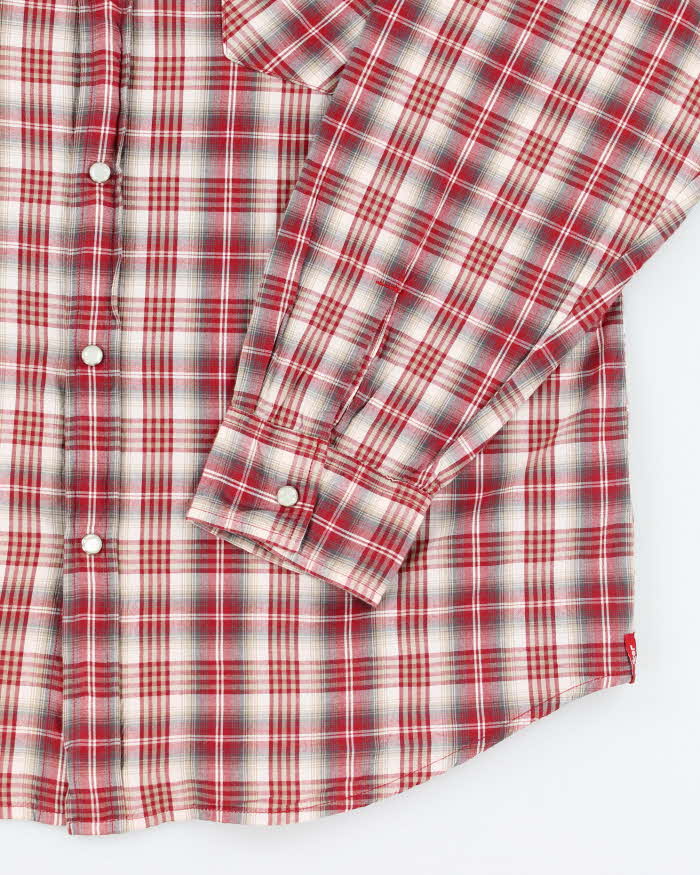 Vintage 90's Levi's Snap Button Western Shirt - L