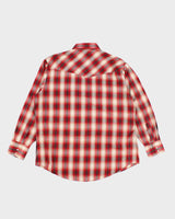 Vintage 90's Ely Snap Button Western Style Shirt - XL