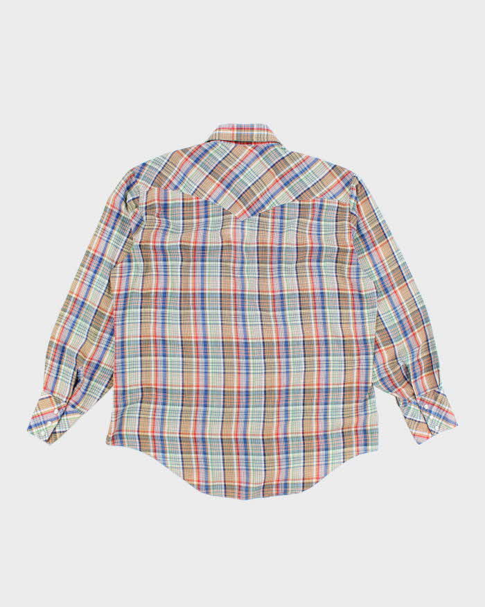 Vintage 90's High Life Multi Coloured Western Style Shirt - L