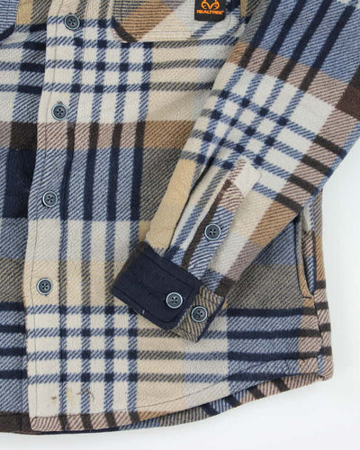 Vintage 2000's Real Tree Heavyweight Lined Flannel Shirt - S