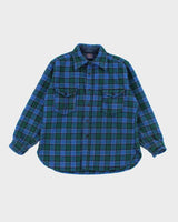 Vintage 1980's Pendleton Wool Oversized Flannel Shirt - XL