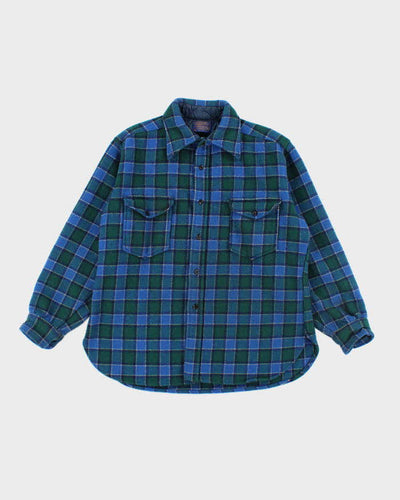Vintage 1980's Pendleton Wool Oversized Flannel Shirt - XL