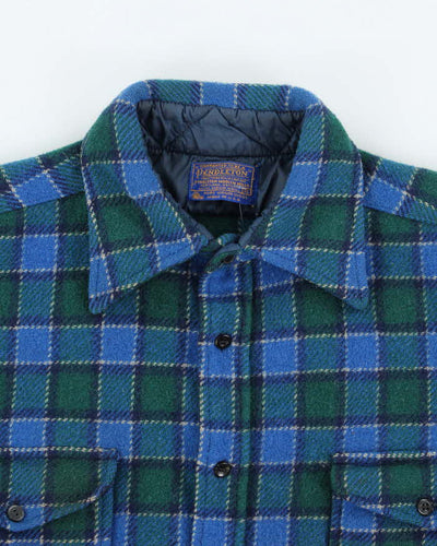 Vintage 1980's Pendleton Wool Oversized Flannel Shirt - XL