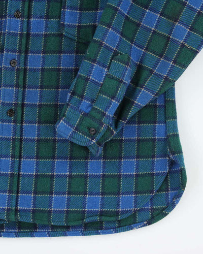 Vintage 1980's Pendleton Wool Oversized Flannel Shirt - XL