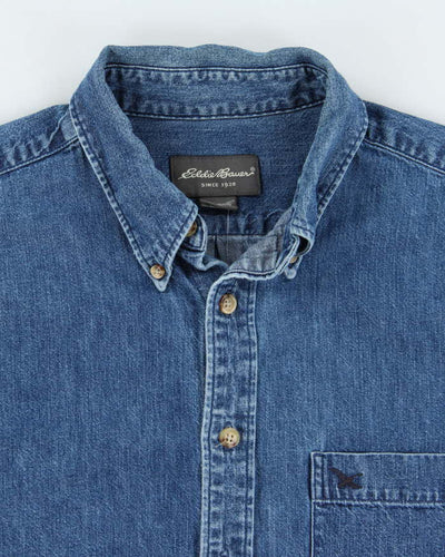 Vintage Eddie Bauer Button Up Denim Shirt - M