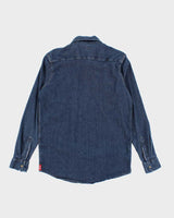 Vintage Wrangler Button Up Denim Shirt - M