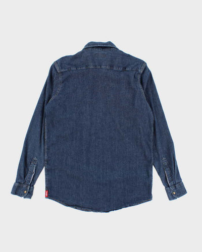 Vintage Wrangler Button Up Denim Shirt - M