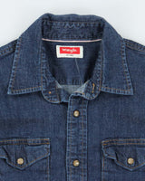 Vintage Wrangler Button Up Denim Shirt - M