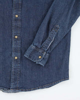 Vintage Wrangler Button Up Denim Shirt - M