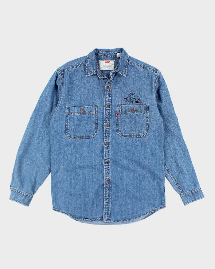 Vintage Levi's Button Up Denim Shirt - S