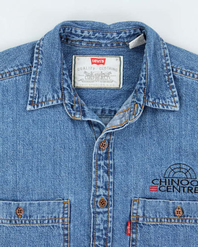 Vintage Levi's Button Up Denim Shirt - S
