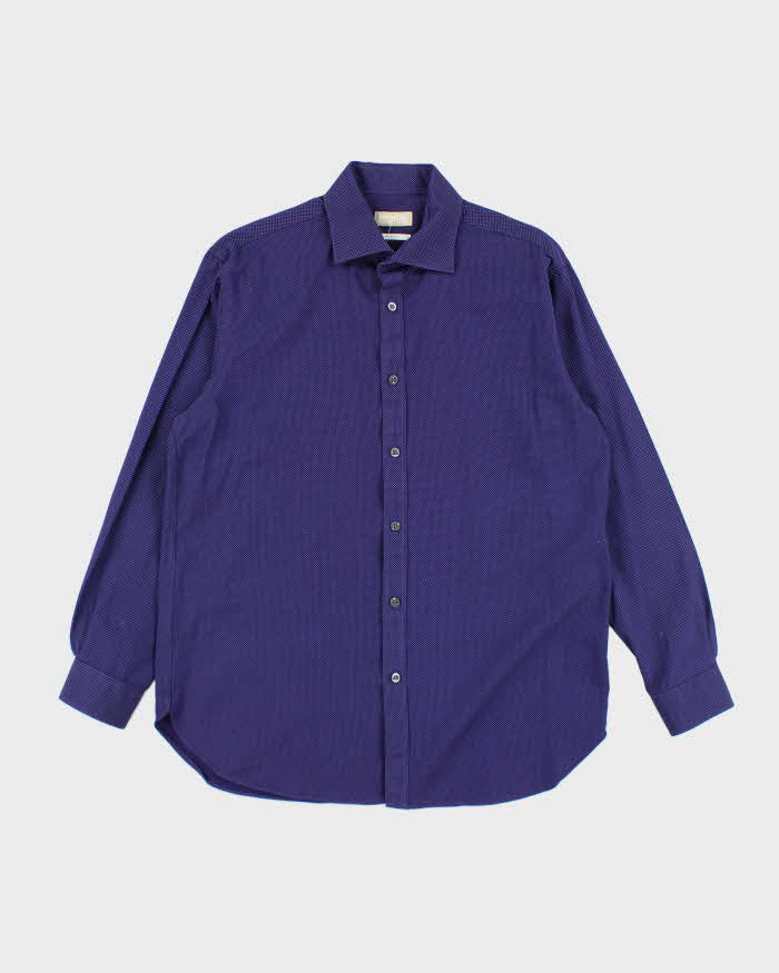Michael Kors Purple Long Sleeve Shirt - L