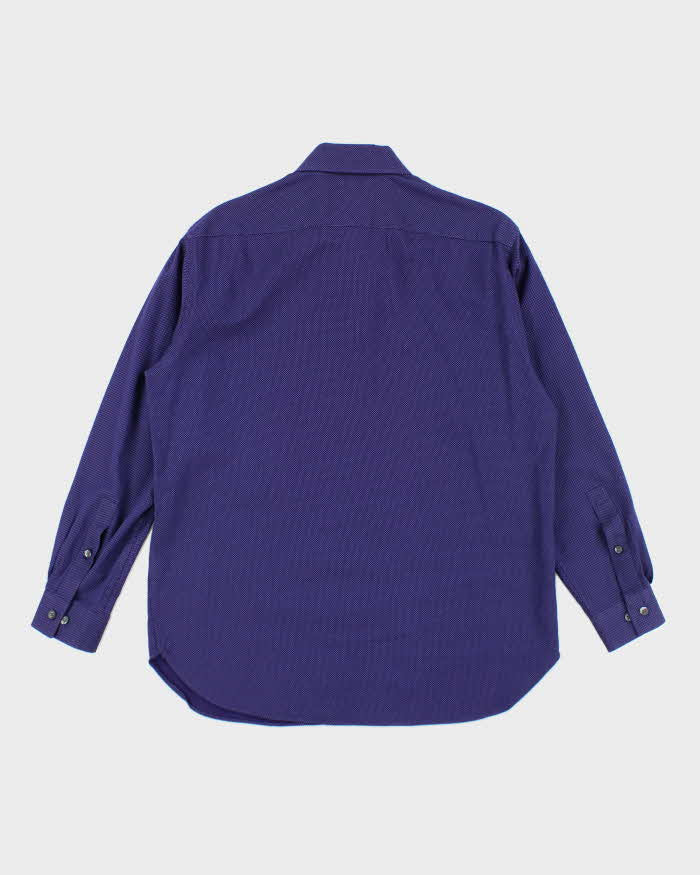 Michael Kors Purple Long Sleeve Shirt - L