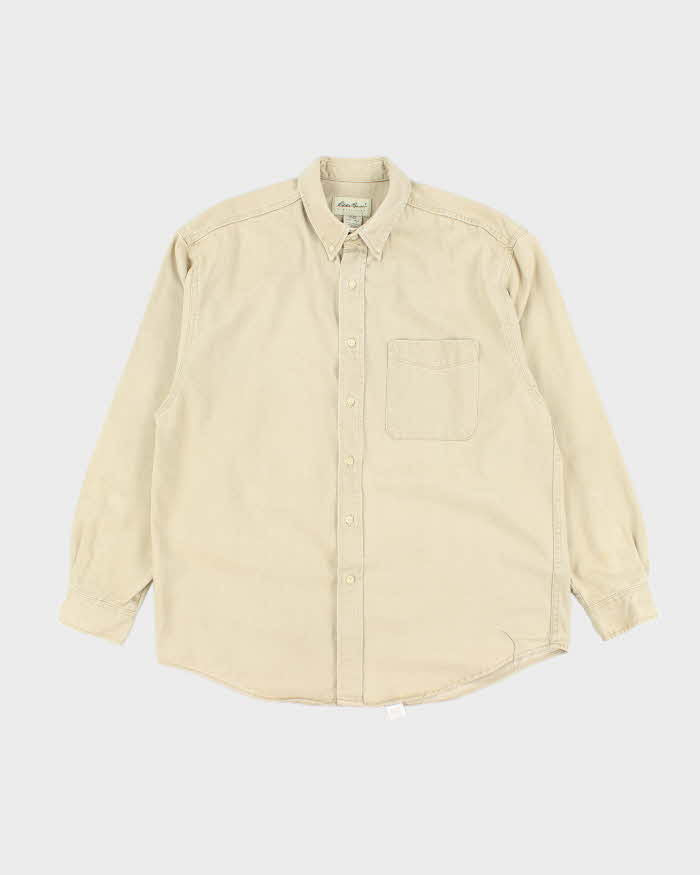 Vintage Eddie Bauer Heavyweight Long Sleeve Shirt - L