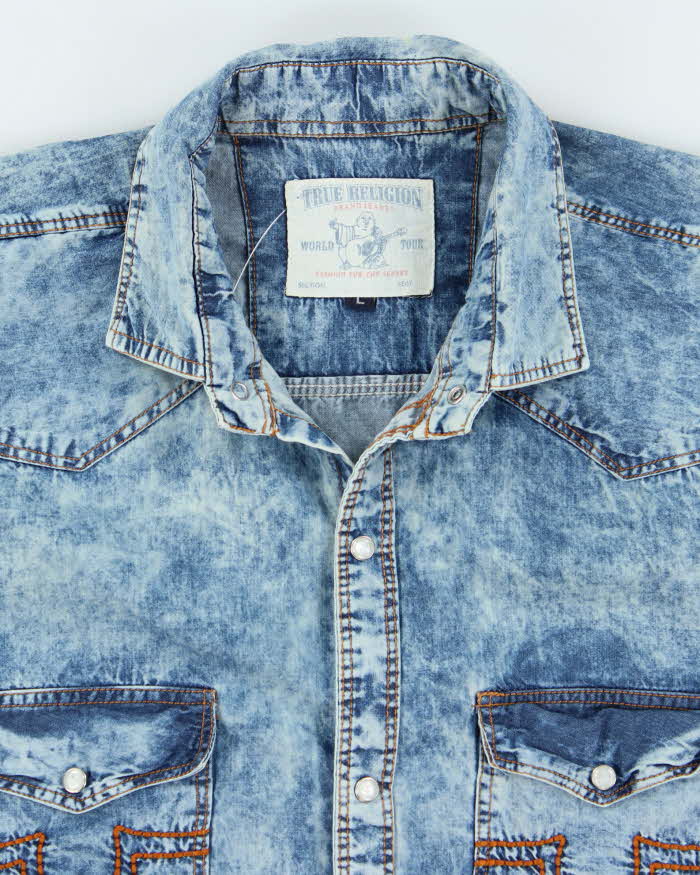 Y2k 00s True Religion Long Sleeve Shirt - L