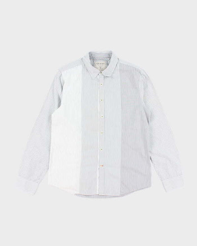 Y2k 00s Guess Striped Shirt - M