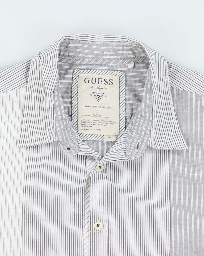 Y2k 00s Guess Striped Shirt - M