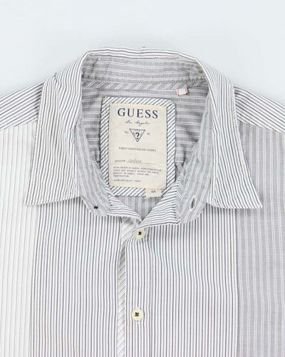 Y2k 00s Guess Striped Shirt - M