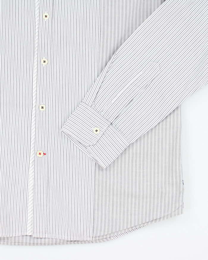 Y2k 00s Guess Striped Shirt - M