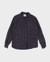 Vintage Fjall Raven Plaid Flannel Shirt - M