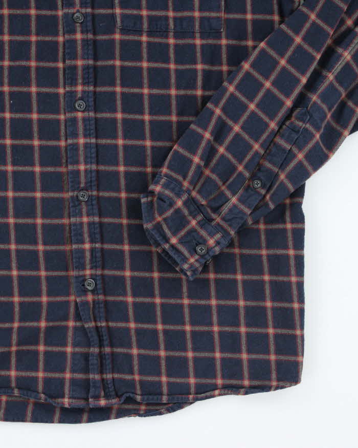 Vintage Fjall Raven Plaid Flannel Shirt - M
