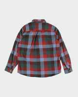 Vintage Eddie Bauer Heavyweight Plaid Flannel Shirt - L