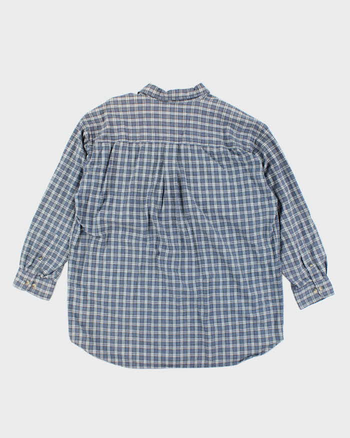 Vintage 90's Nevada Striped Flannel Shirt - XL