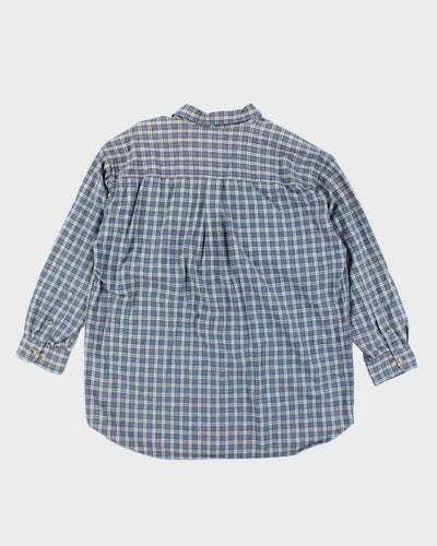 Vintage 90's Nevada Striped Flannel Shirt - XL