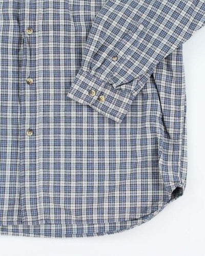 Vintage 90's Nevada Striped Flannel Shirt - XL
