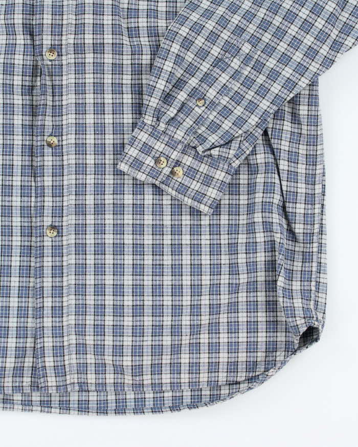 Vintage 90's Nevada Striped Flannel Shirt - XL