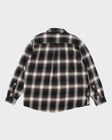 Vintage Orvis Heavyweight Plaid Flannel Shirt - XXL